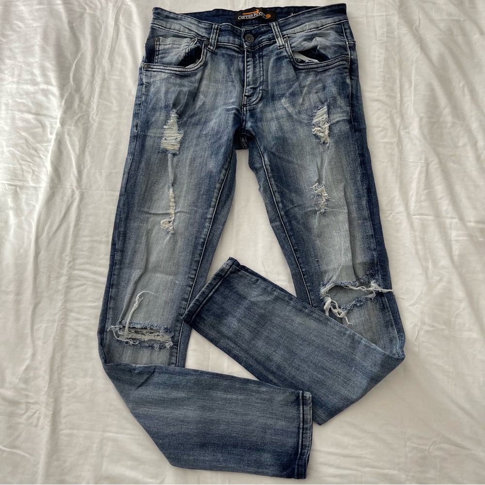 NWOT Copper Rivet slim fit jeans size 30/32